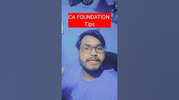 How to clear Ca foundation in first attempt | Tricks to clear