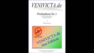 Postludium Nr 1, for 4 Brass Players and Organ, by Martin Heinrichs