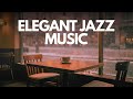 Cozy Fall Coffee Shop Ambience: Relaxing Jazz Music & Rain Sounds for Studying, Relaxation, & Sleep