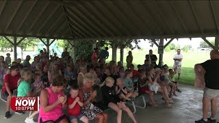 Things get wild at Ottoville Library with exotic animals