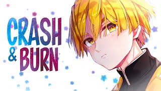 Download Lagu 「Nightcore」→Revived Ghost - Crash \u0026 Burn (Lyrics) MP3