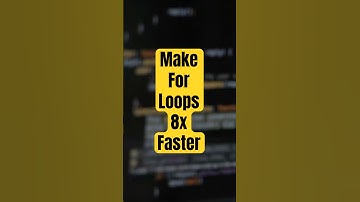 This one change makes your JavaScript loops 8x faster #coding #programming #shorts