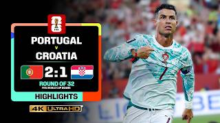 RONALDO KEPT PORTUGAL ALIVE BEFORE THE LATE DRAMA BROKE CROATIA 💔🔥 WC 2026 [4K]