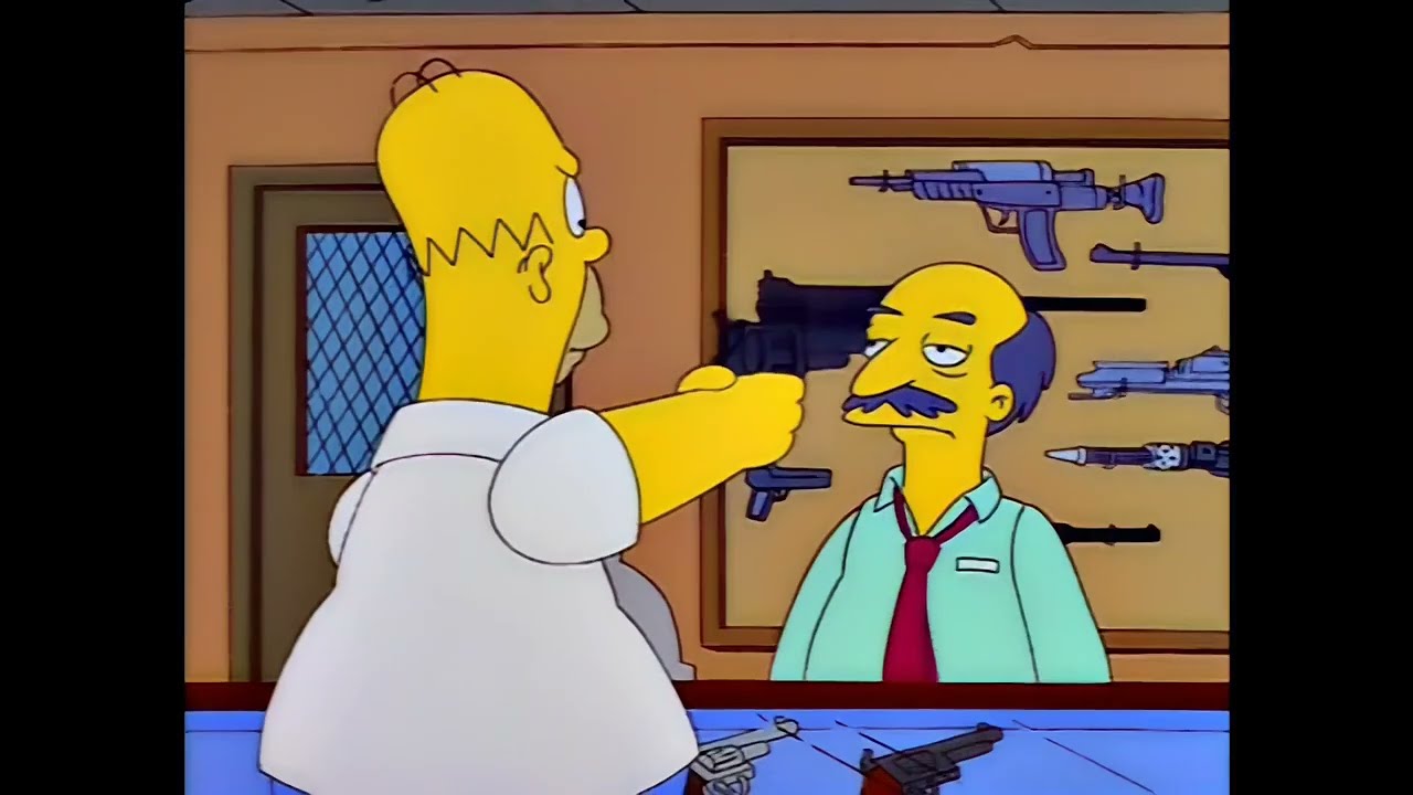 Simpsons - Gun Accessory Kit (from "The Cartridge Family") 