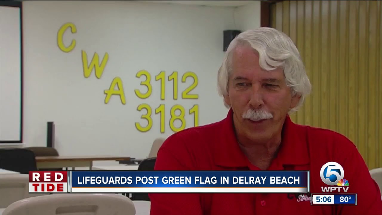 Palm Beach County lifeguards get red tide protection YouTube