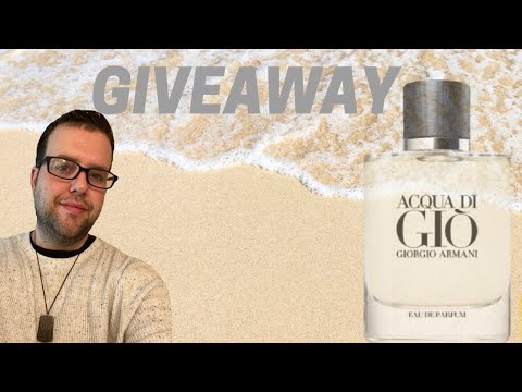 AQUA DI GIO Eau De Parfum Giveaway and First Impressions