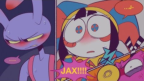 Pomni and Jax’s Kiss ? 🥀 | Pomni x Jax  | The Amazing Digital Circus Comic Dub