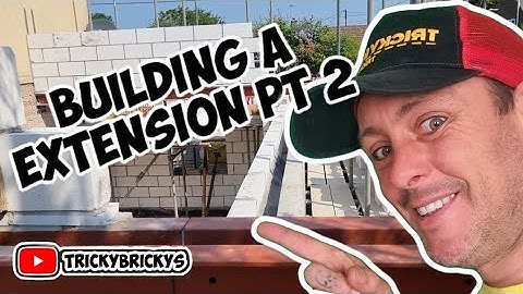 Building a extension on my own pt 2 #brickwork #construction #build