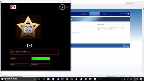 MovieQuiz JAVA GUI game application using JAVA, JAVA SWING
