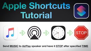 Apple Shortcut: Play audio through airplay speaker for a specified amount of time screenshot 4