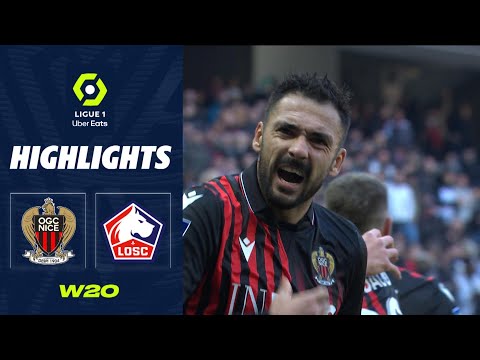 Nice Lille Goals And Highlights