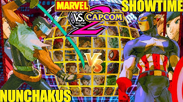 Marvel vs Capcom 2: SHOWTIME vs NUNCHAKUS