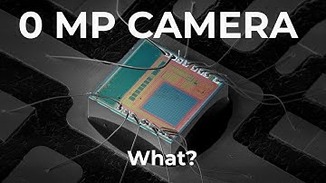 Tiny camera sensor under SEM