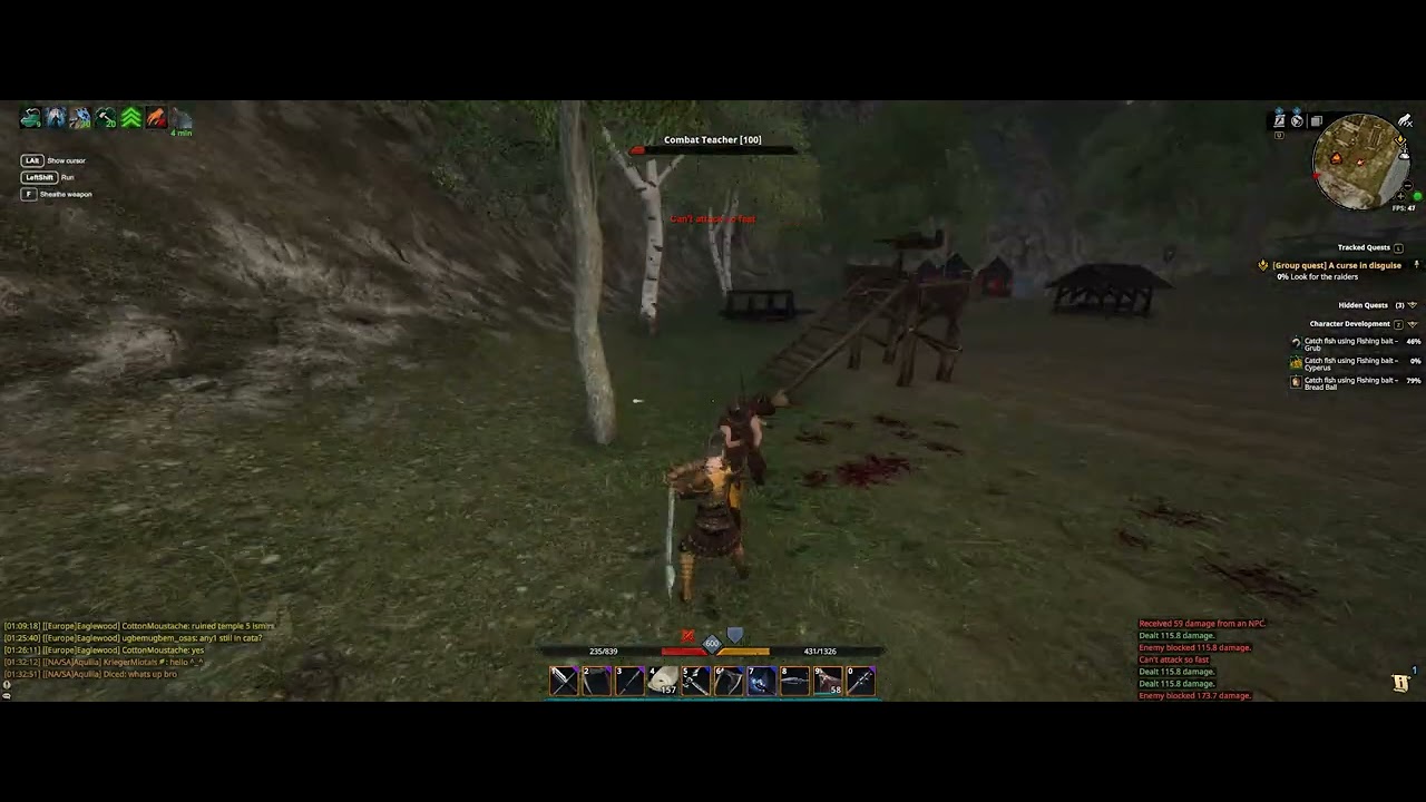 Gloria Victis 2022 11 18 - combat system in a nutshell