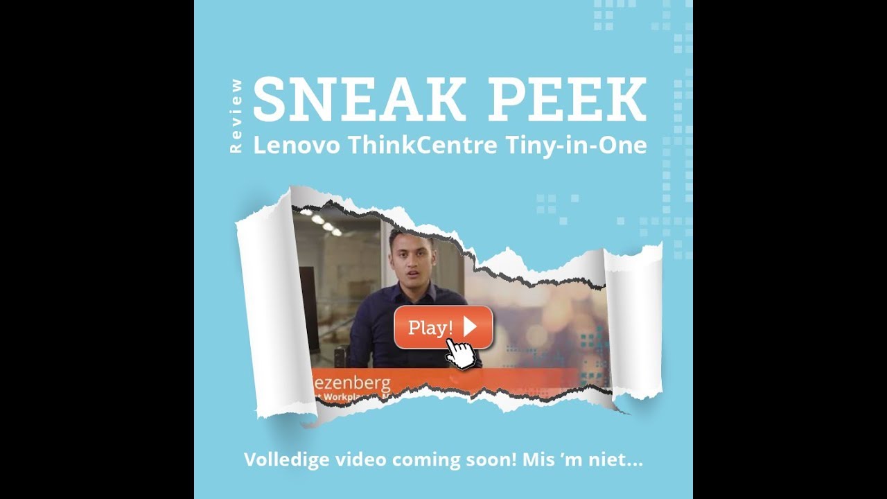 Teaser Lenovo Thinkcentre Tiny-in-One 24 top