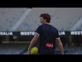 Go behind the scenes at AFL State of Origin with MARCUS BONTEMPELLI