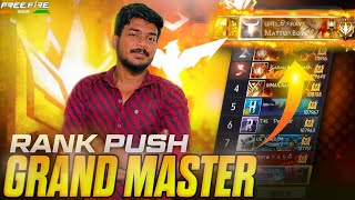 தமிழ் - 🔥TOP 1-REGION RAVI GRANDMASTER PUSH {DAY - 3}🔥||Garena-FreeFire Max Live #matturavi