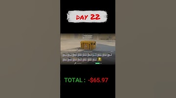 DAY 22 of opening a CS2 case until we hit a GOLD #csgo #cs2 #caseopening #ohnepixelbest #gold