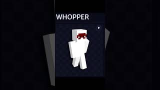 Burger King Whopper Whopper But Minecraft Usernames