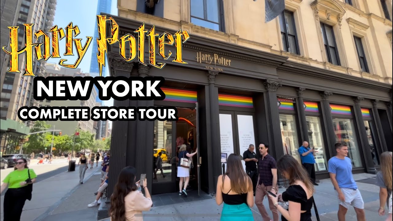 Harry Potter New York Store Complete Tour! - YouTube
