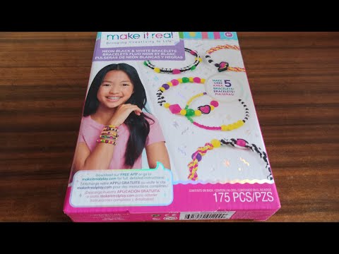 Обзор Набор для создания шарм-браслетов Make it Real Неоновый стиль (MR1209) из Rozetka