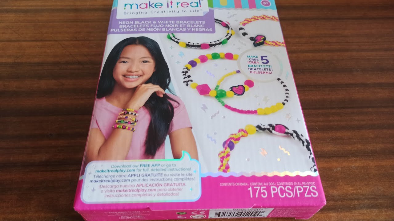 Обзор Набор для создания шарм-браслетов Make it Real Неоновый стиль (MR1209) из Rozetka
