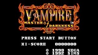 Longplay] GG - Vampire - Master of Darkness - YouTube