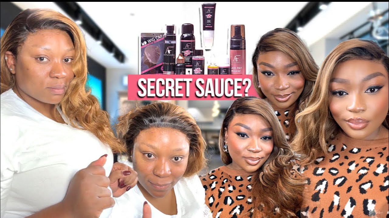 ADEFUNKEEE WIG GLUE | THE ULIMATE MELT | PROMOTING NIGERIAN BEAUTY BRANDS | FRONTAL WIG INSTALLATION