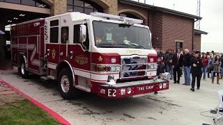 Prosper Fire Dept. Station 2 Grand Opening & New Engine 2 Push in ceremony