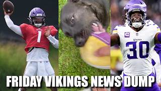 Minnesota Vikings News Dump 8 14 26 Kyler Rolling Football Dog 30 Days