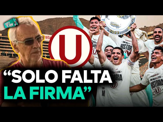 Jorge Fossati sobre su renovación con Universitario | SEGMENTO #TocoYMeVoy