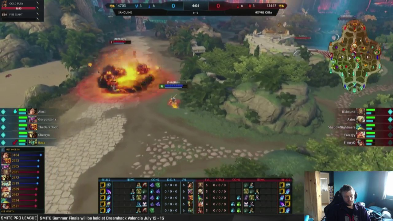 Sanguine Vs Novus Orsa Relegation's analyst work