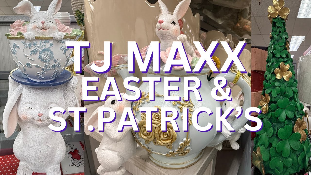 Пасхальные товары TJ Maxx поступают в магазины и появляются в начале сезона празднования Дня Свят...