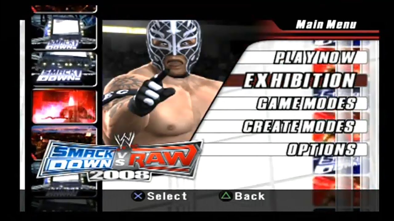 Wwe Smackdown Vs Raw 08 Gameplay Ps2 Youtube