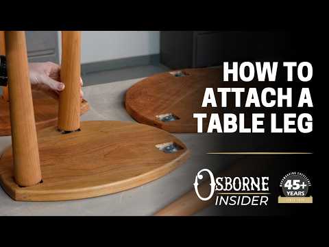 Universal Mounting Plates For Table Legs