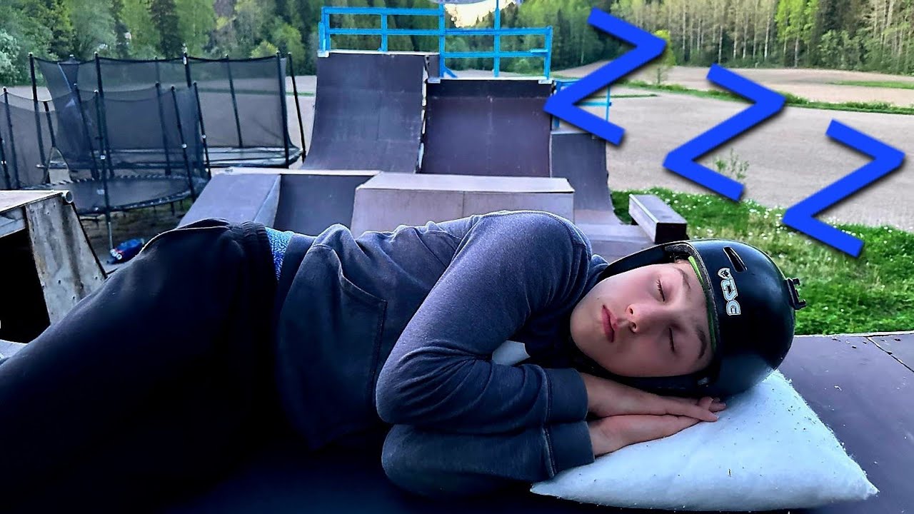 Nukutaan omalla rampilla.