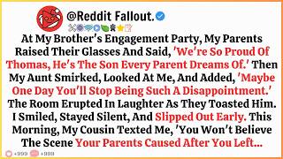 At My Brother’s Engagement Party, My Parents Raised Their Glasses And