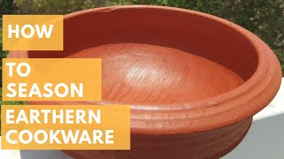 Clay pot first time use | How to Season Clay pots | Tips & Benefits using Mud pot for cooking