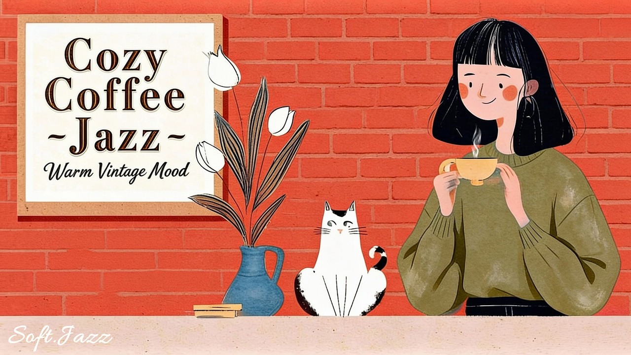 COZY COFFEE JAZZ ☕ Warm Vintage Vibes｜1940s風スウィングジャズBGM