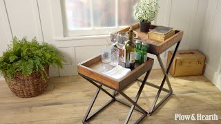 Allegheny Reclaimed Wood Nesting Tables