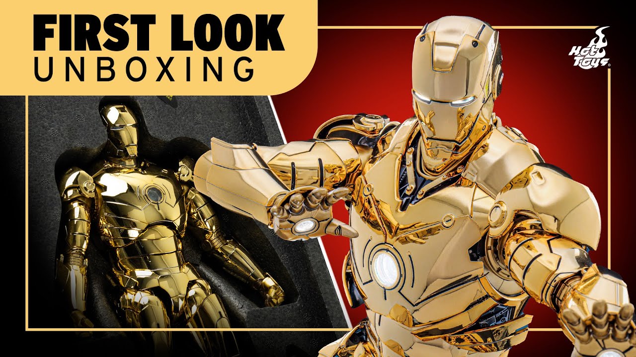 Iron Man Mark III (Golden Color Version) Sixth Scale Figure by Hot