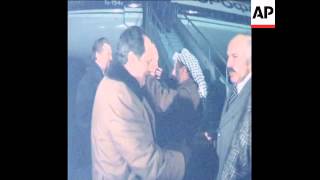 SYND 6 4 77 ARAFAT LEADS PLO DELEGATION FOR UN-ANNOUNCED TALKS