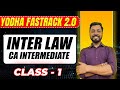 YODDHA FASTRACK 2.0 |CA Inter Law | Revision Day1 |Sept 25 Special Batch | Ritesh Tiwari | Score 60+