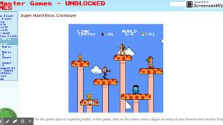 Super Mario Bros. Crossover - 64Master Games - UNBLOCKED GAMES
