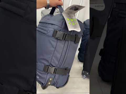 Сумка на колёсах большая L чёрная 80x38x36/98л/2.7кг/Worldline 852-80, видео 1