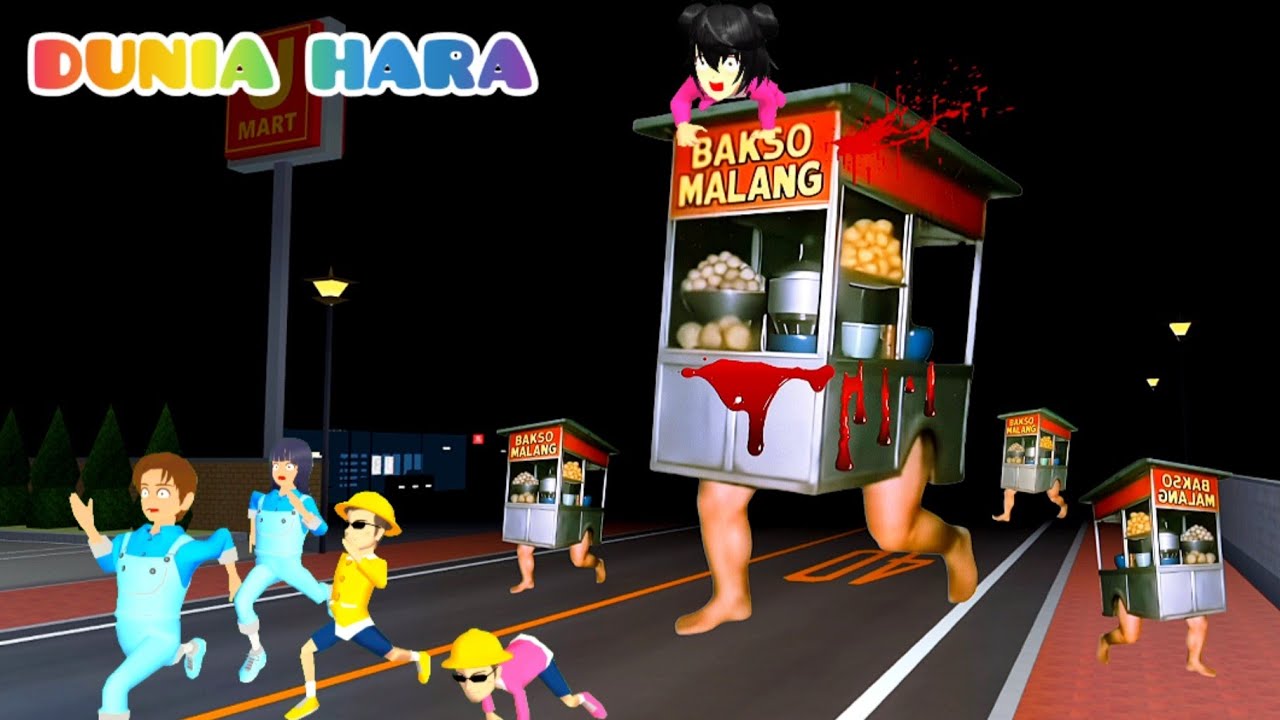 Anomali Bakso Terkuat Mengejar Yuta Mio 😱 | Baby Hara n Celine Kecapekan Ga Sanggup | Dunia Hara 