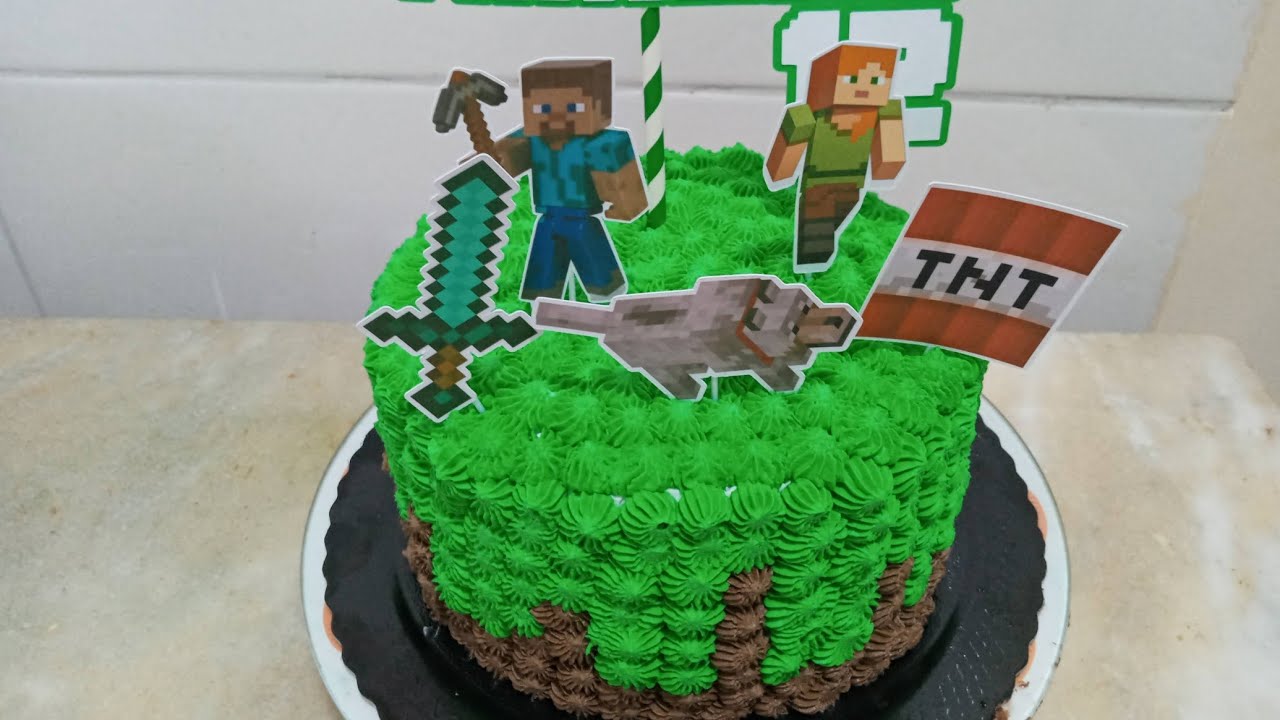 Mah Bolos em ação 😂❤️ bolo Minecraft #bolo #cake #bolominecraft