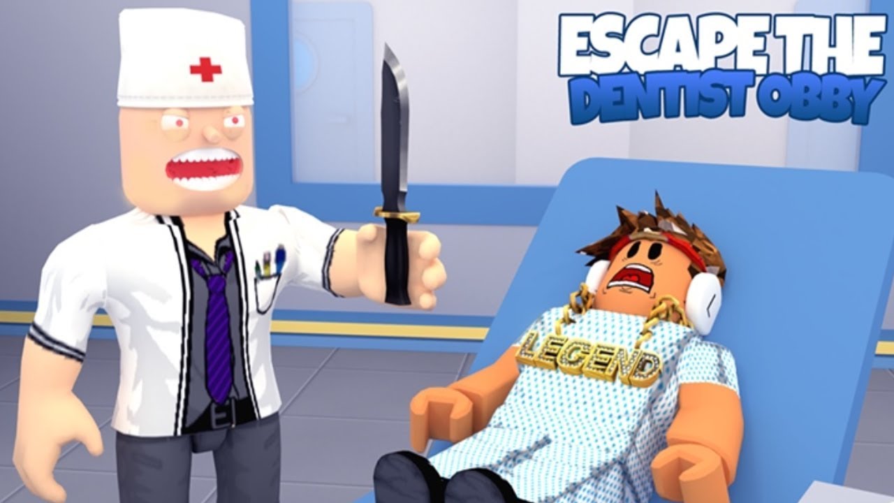 dantdm roblox escape the evil dentist bux ggaaa