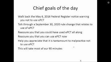 Worry-free use of ePCT with EFS-Web and e-filing PCT applications at the USPTO