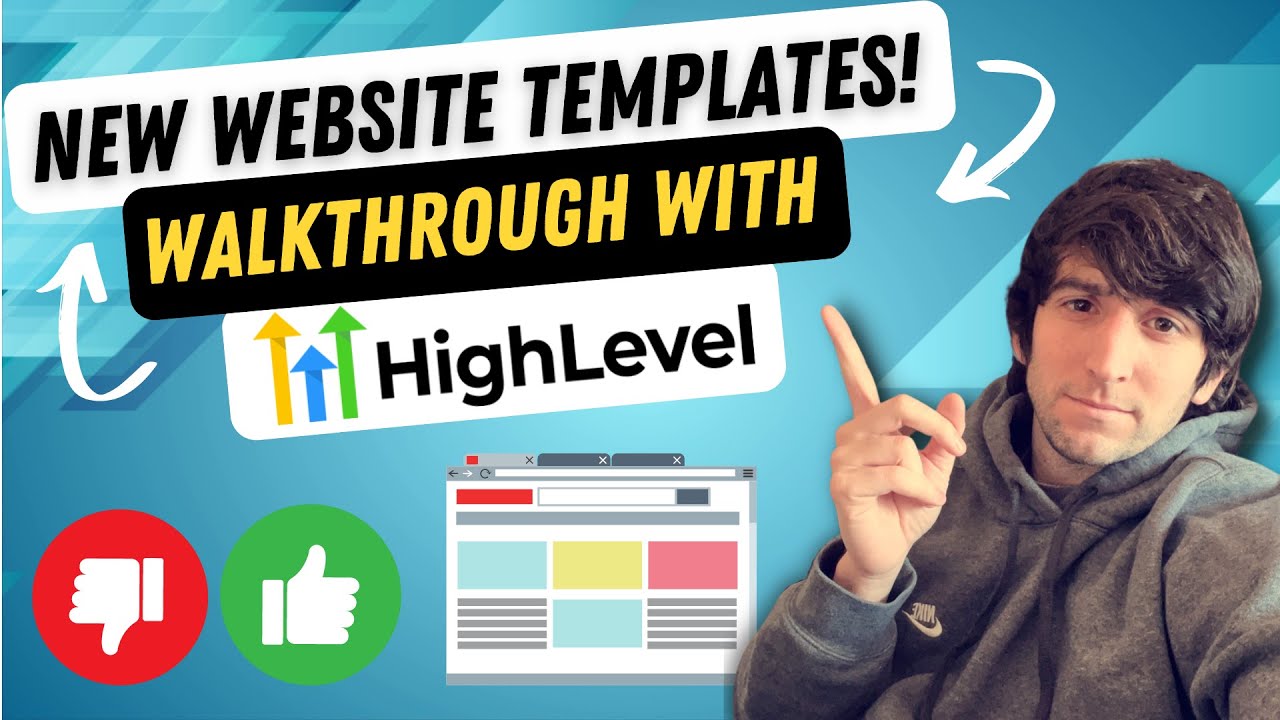 New Website Templates with HighLevel! Complete Walkthrough with
